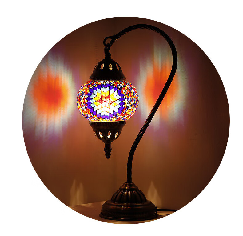 可狄diy土耳其马赛克手工琉璃灯儿童子互动玩具团建暖场活动礼物 mc03