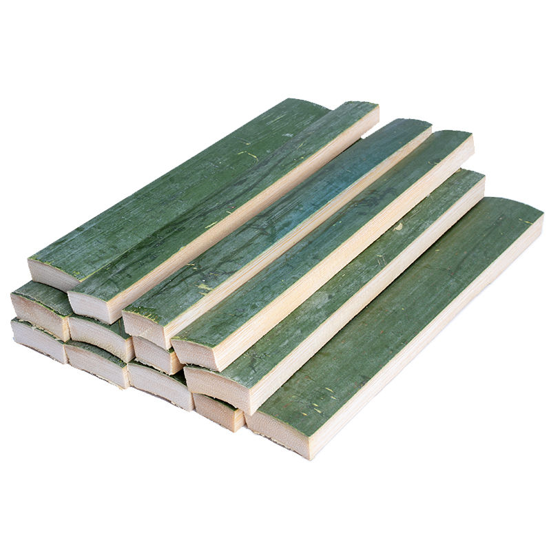 毛竹片带皮新鲜楠竹竹条diy做快板材料青皮竹板条做风筝竹子竹片