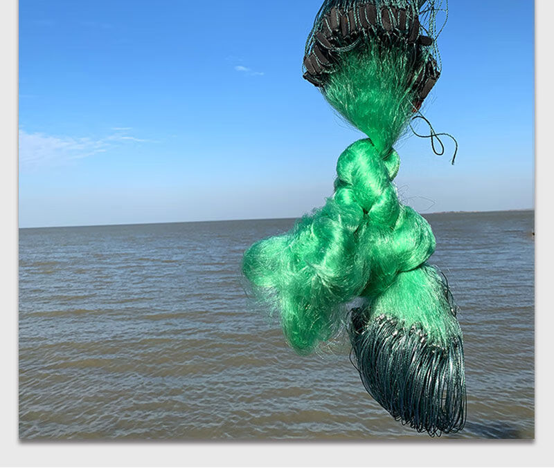 【亏本冲量】【24小时发货】进口丝三层渔网鱼网沾丶网沉网挂网捕鱼网