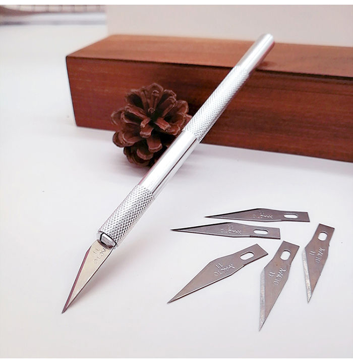 雕刻刀手工剪纸木雕刻刀学生美术章纸雕模型刻刀工具2 雕刻刀1把 5