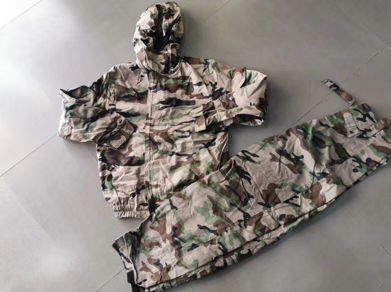 fff02型防毒服 防化服 分体式防毒衣京览 荒漠型防毒服4号178-184