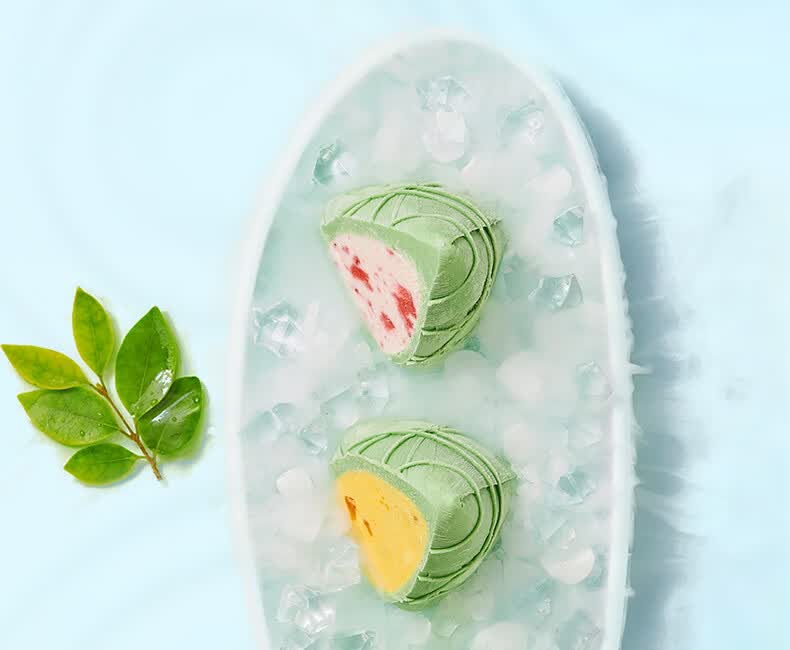 辉导 冰淇淋粽子雪龙粽礼盒速冻即食创意网红零食水果味端午节颂礼