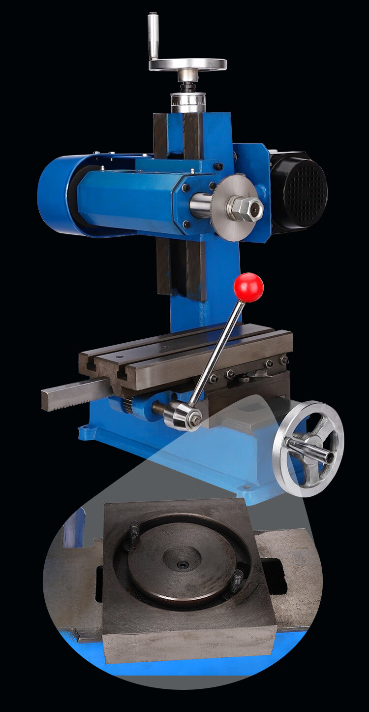 定制小型多功能卧式铣床微型仪表精密钻铣床台式迷你磨床铣槽机铣机床