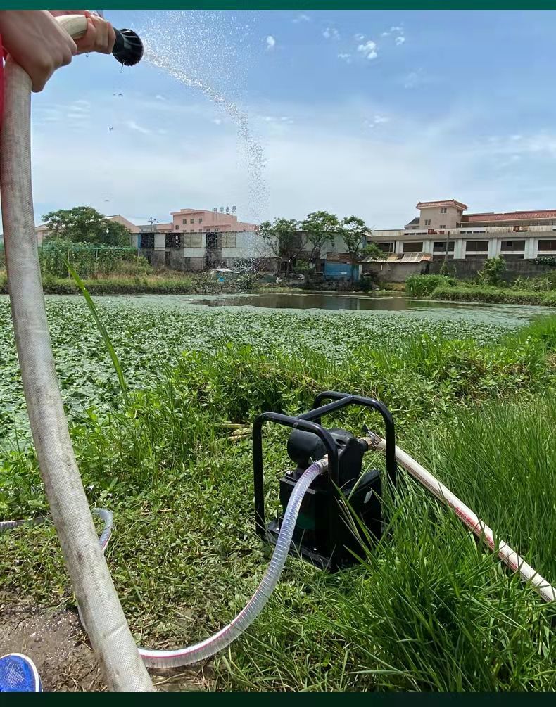 浇地水泵 大流量充电式抽水机抽水泵浇菜浇水家用户外井农业浇灌电动