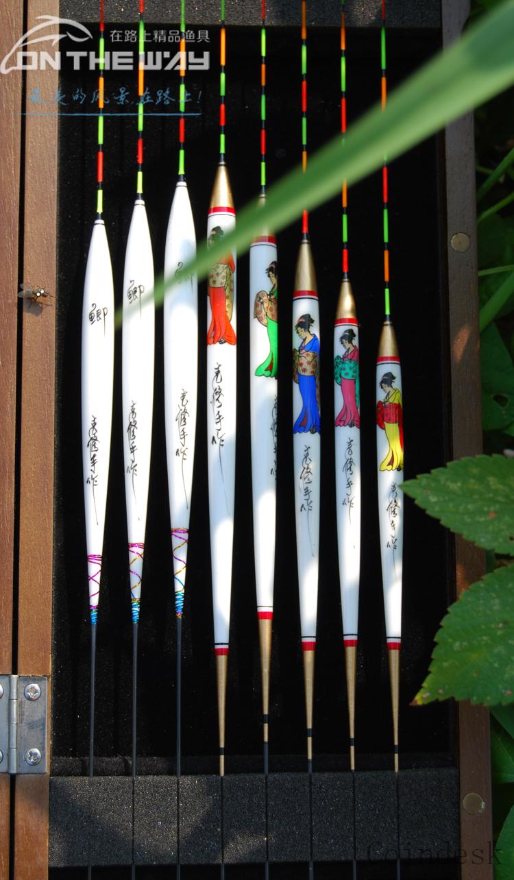 王冠浮漂 王冠克修浮漂 孔雀羽浮漂 单支同款 白色 2号【图片 价格