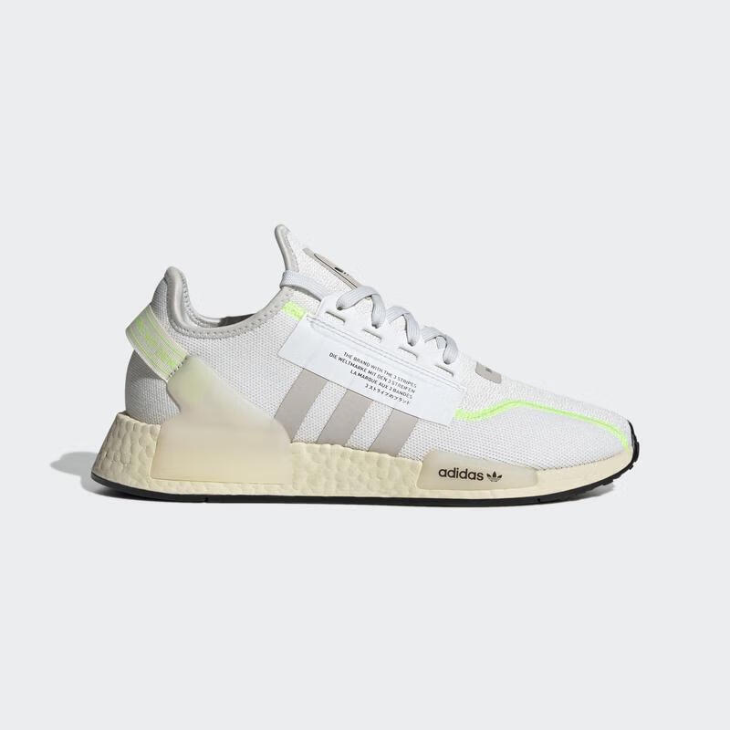 阿迪达斯adidas 男鞋 新款nmd_r1 v2缓震透气舒适 运动休闲跑步鞋男