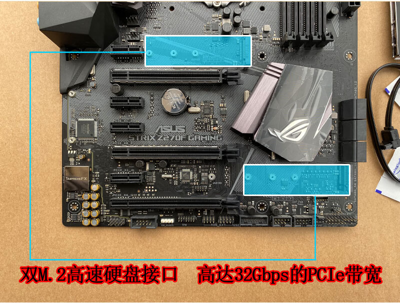asus/华硕z270-p主板1151接口超频大板支持7700k6700gaming非全新可开