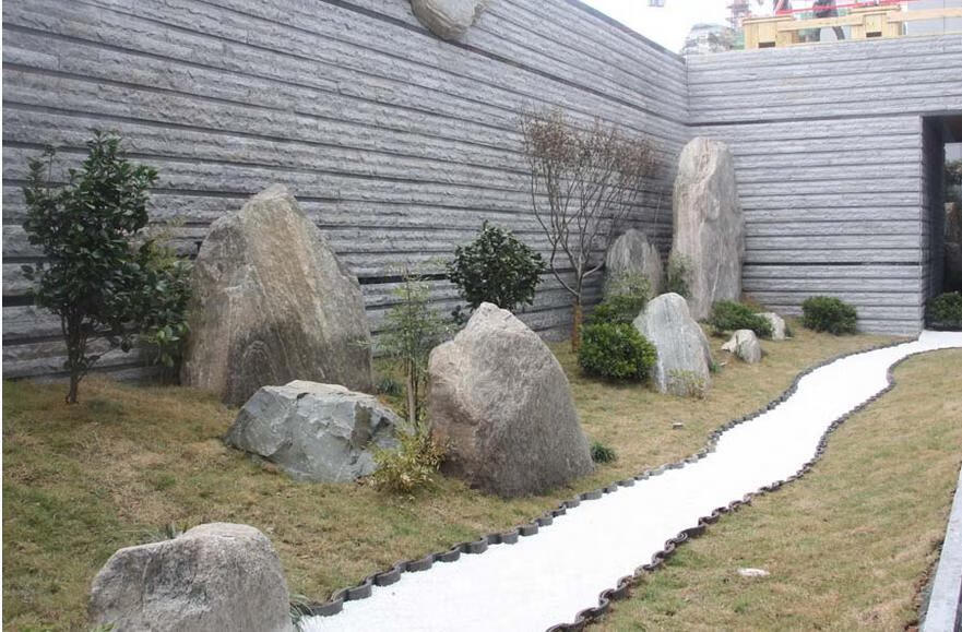 庭院纯白色鹅卵石阳台大白色石头白玉石花盆小白石子雨花石铺路石