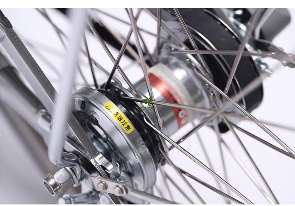 日本皮带传动自行车 丸石普利司通自行车男女式27寸皮带传动成人城市