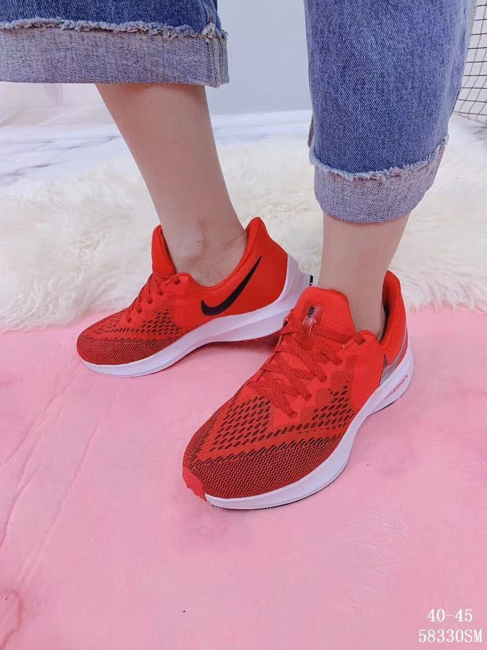 zoom登月男子跑鞋w6内置气垫跑步鞋休闲旅游鞋防滑透气运动鞋男鞋