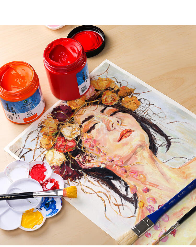 追艺学生8k美术素描纸加厚160g画纸4k大张水粉纸绘画专用180g画画白纸