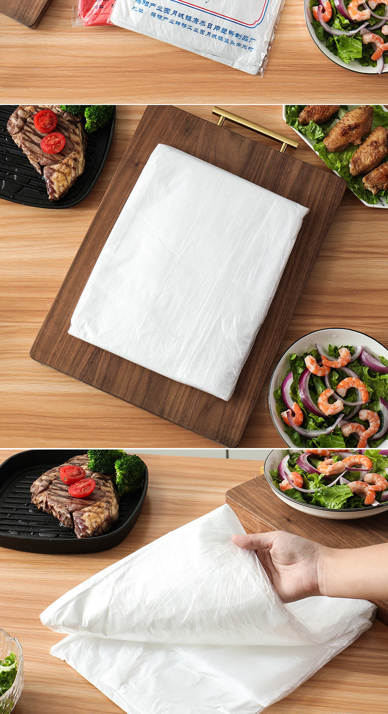 爵初(juechu)一次性桌布加厚塑料台布结婚喜宴餐桌布野餐垫家用长方形