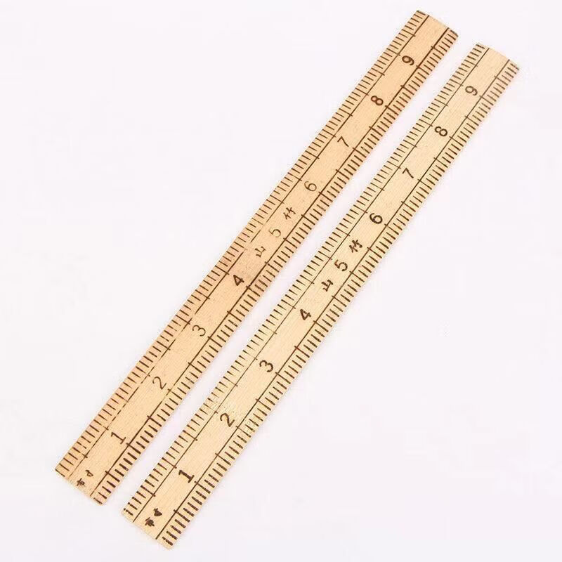 市尺裁缝尺一尺二尺木尺10cm 一米竹尺尺子量衣尺米尺裁缝尺量布 竹尺