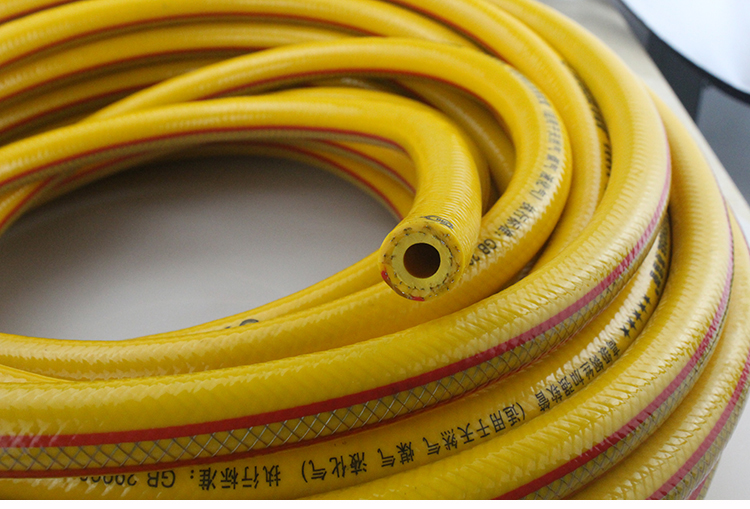 家用加厚防爆中高压天燃气管热水器天然气液化气煤气管灶橡胶软管