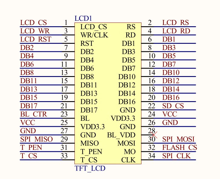 2.8寸 tft液晶屏lcd 显示屏 带触摸彩屏模块 240x320高清液晶屏
