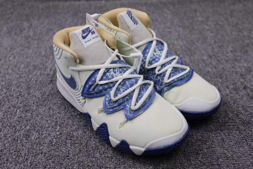 新款s2三合一体kybrids2鸳鸯白蓝耐磨防滑实战男女篮球鞋 欧文s2-白蓝