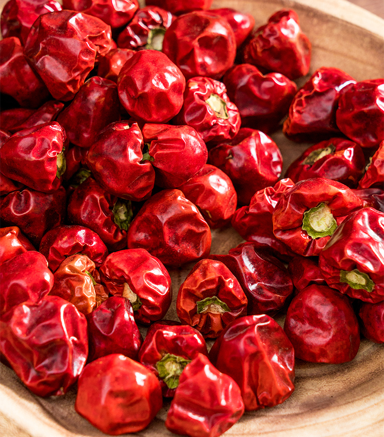 灯笼椒四川特产贵州干辣椒段辣椒粉中辣特香辣椒面红辣椒干货500g【图