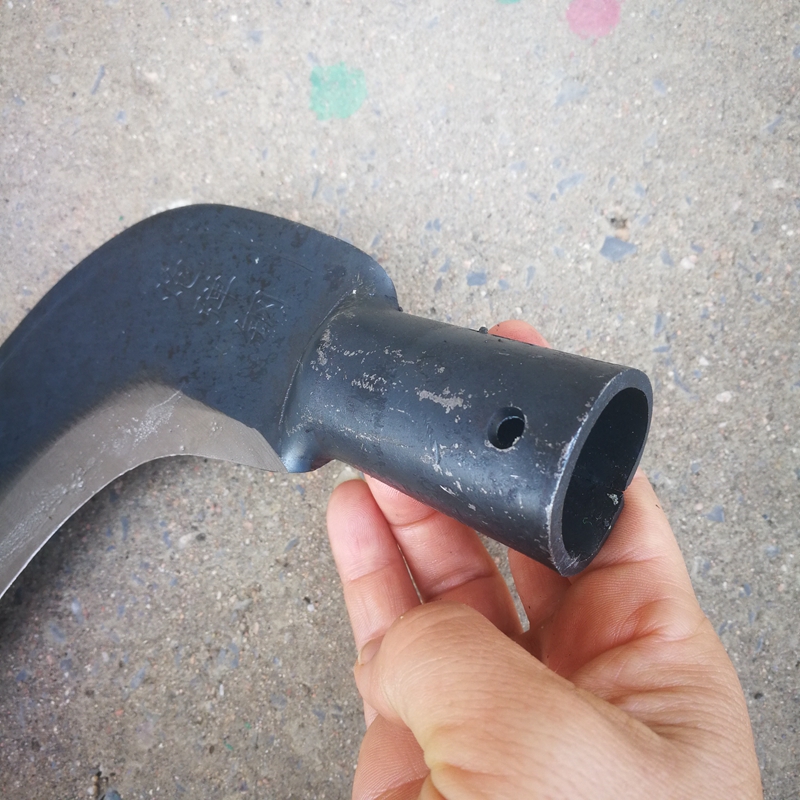 割草刀农用割草大镰刀钐镰大弯刀锰钢加厚镰刀除草长柄割草刀开荒工具