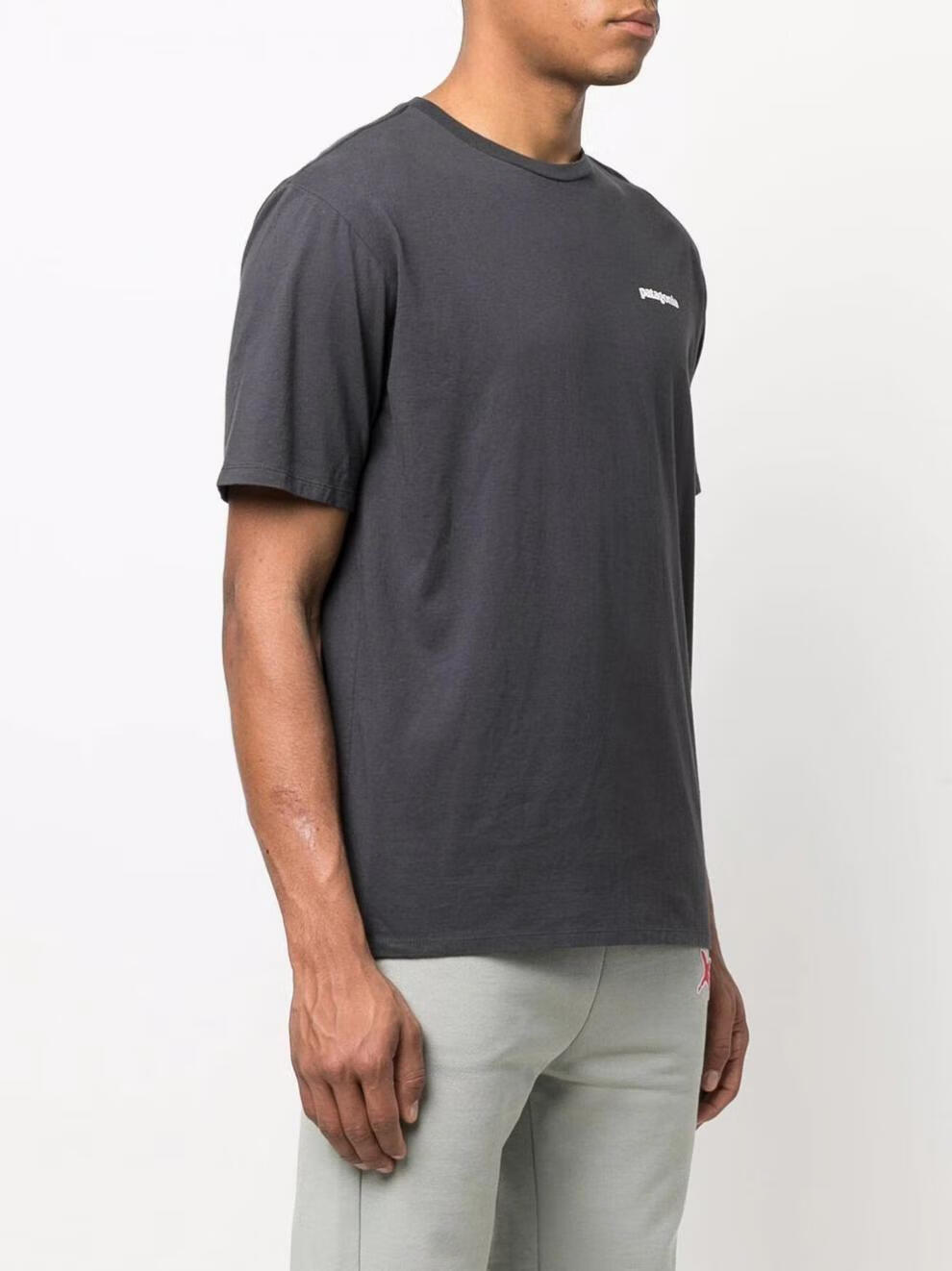 patagonia巴塔哥尼亚t恤短袖夏季 男女款 多国语言世界和平 褐色cloo