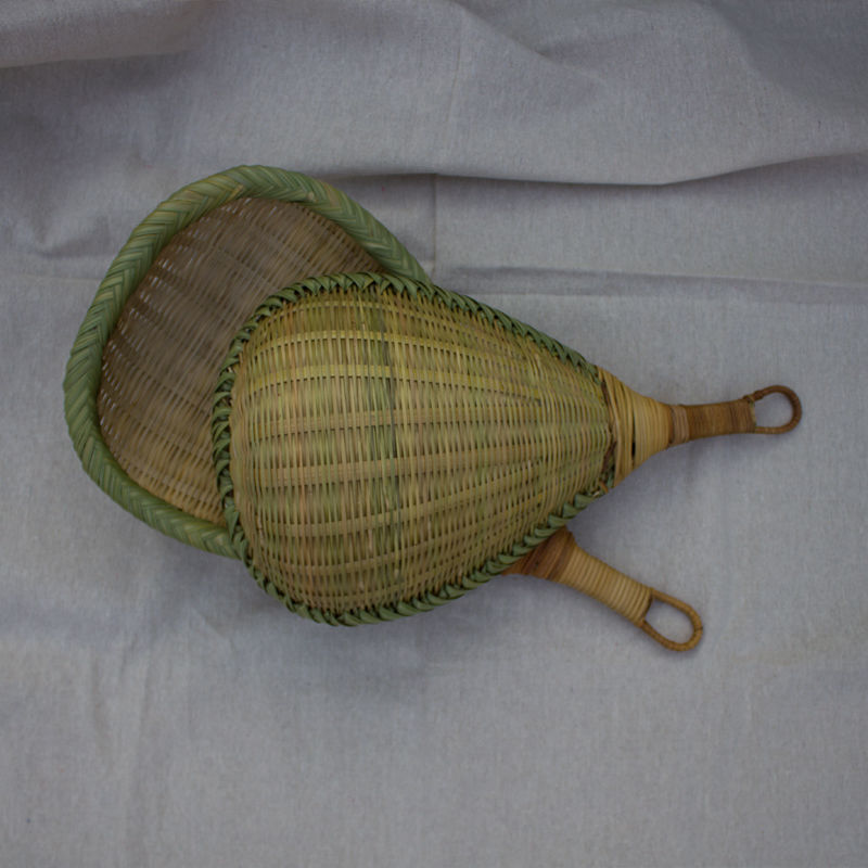 uhfq竹编漏勺笊篱家用捞面条滤水捞饺子捞火锅烫米粉竹制漏勺厨房用品