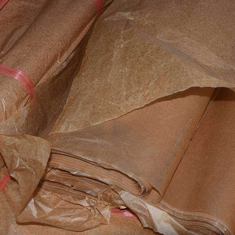 黄色防锈纸工业油纸机械防潮纸金属轴承五金包装纸卷筒蜡纸防锈油纸