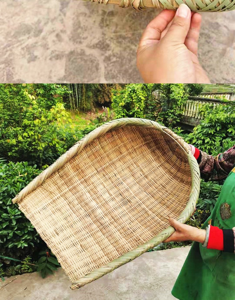竹编撮箕 竹编撮箕酿酒粮食撮箕簸箕畚箕农家土箕竹筐四川老式竹子