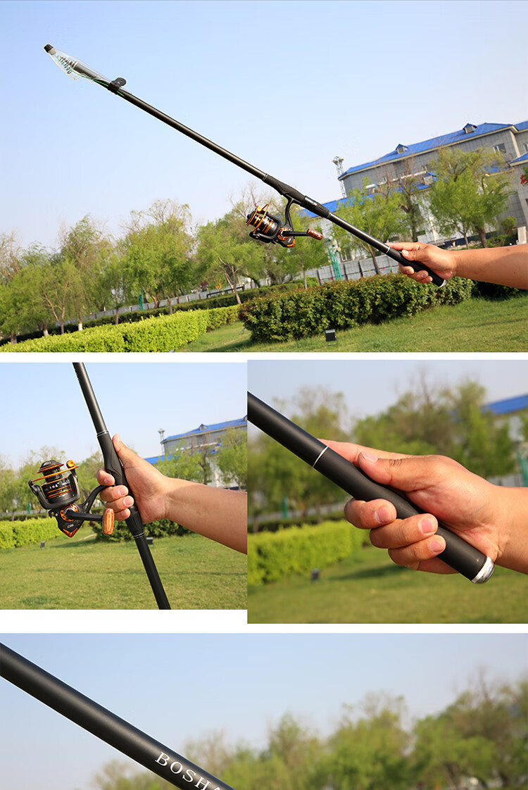 【钓友推荐】滑漂定位矶钓竿手海两用硬轻碳素长节海竿叽杆钓鱼竿套装