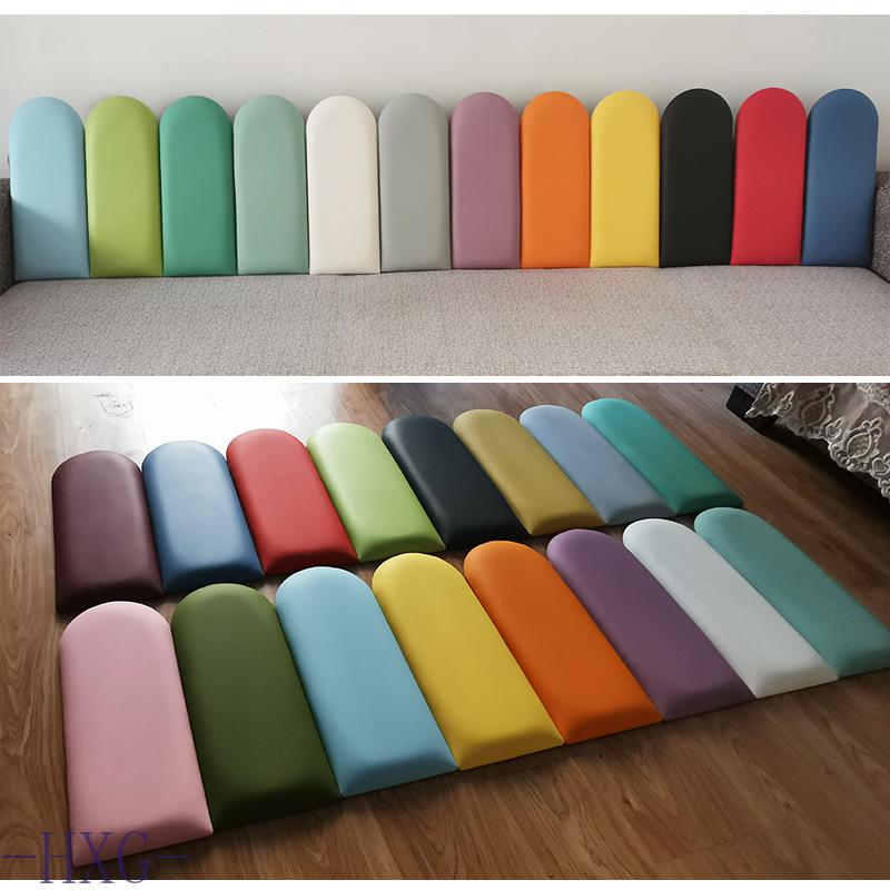 幼儿园儿童防撞软包自粘榻榻米墙围定制科技布床头软包贴靠背定做天