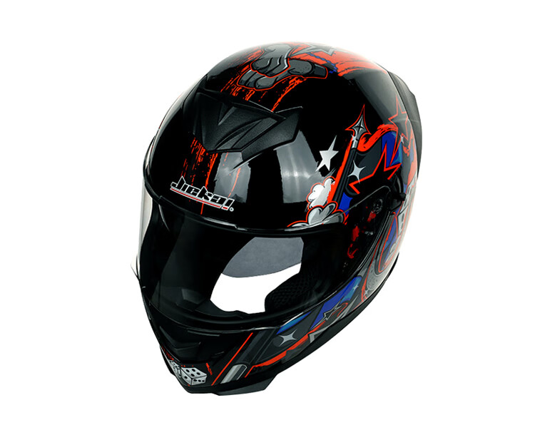 agv头盔男电动摩托车四季机车全盔安全帽女士头尾翼防雾夏天奎 毒液