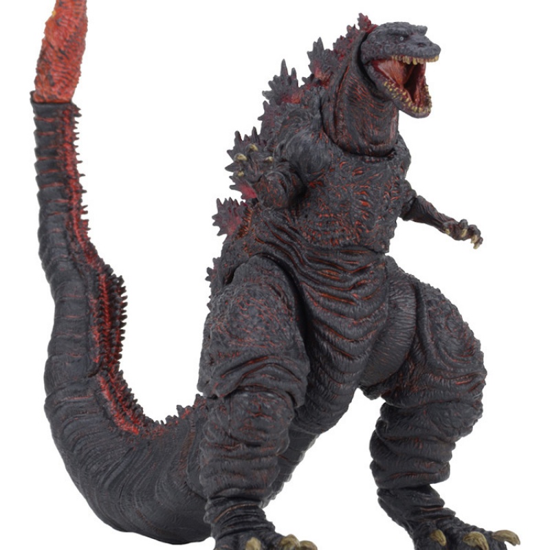 万代(bandai)生日礼物新哥斯拉2怪兽电影2014真红莲模型初代关节可动