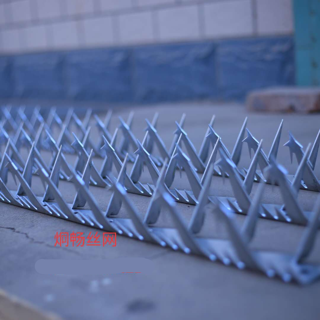 防爬刺钉304不锈钢防盗刺护栏围墙防攀爬刺别墅小区防盗刺热镀锌小号5
