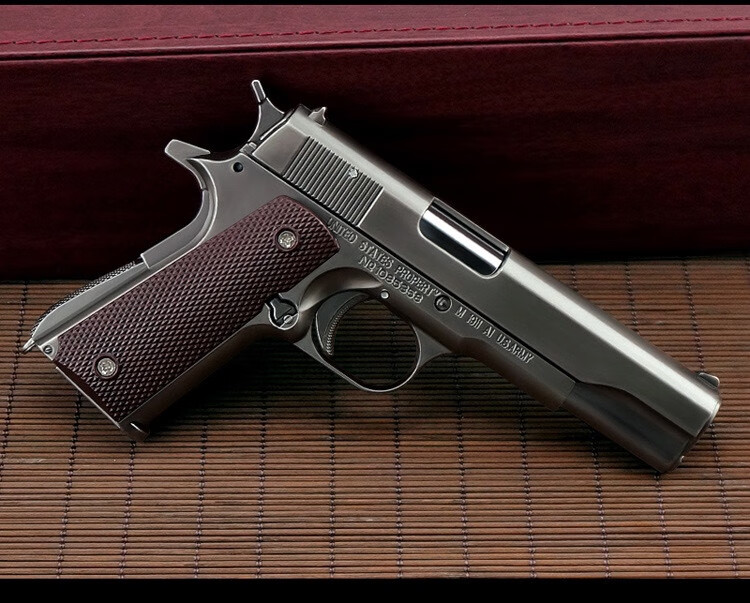 枪模m1911全金属抛壳大号仿真儿童玩具枪可拆卸1:2.