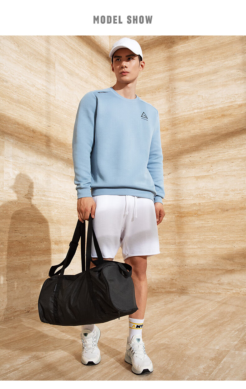 11预售】动型科技丨空气层卫衣男立体剪裁挺括简约套头卫衣秋冬季新款