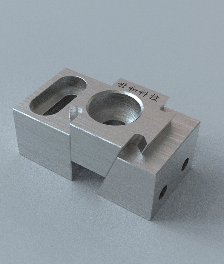 ok夹具工装cnc加工中心膨胀内撑夹紧器斜压板块单双侧面固定虎钳shl