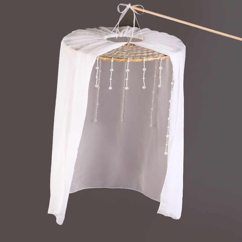 新品面纱古风古风斗笠面纱汉服帷帽幕篱晒遮脸幕帘cos古装女侠客拍照