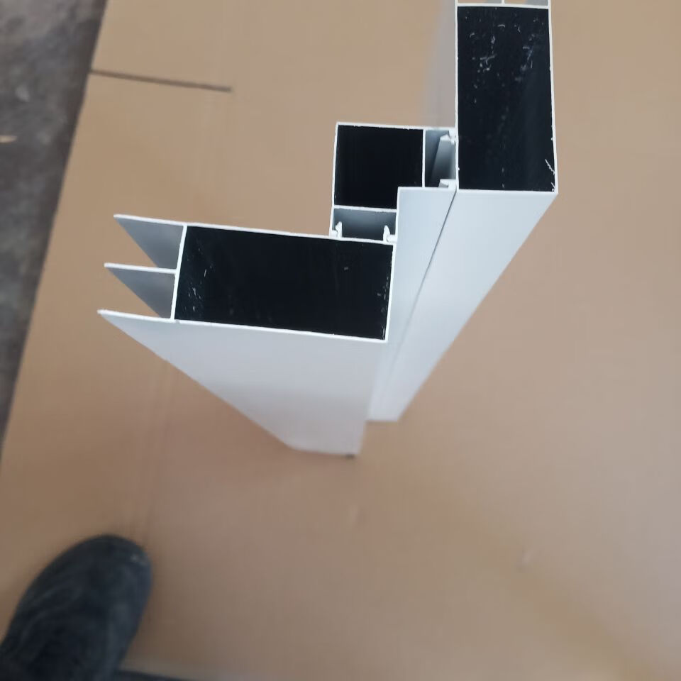 瓷砖橱柜铝合金型材山型拐角双槽立柱灶台拐角立柱整体厨柜立柱 山型