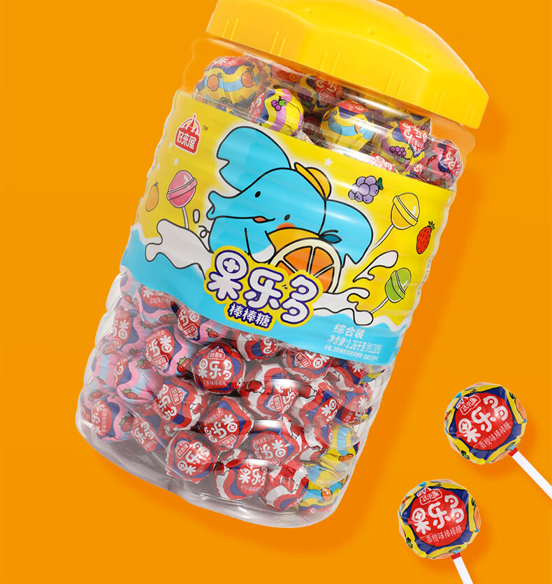 棒棒糖约10g/支一桶约120支【图片 价格 品牌 报价】-京东