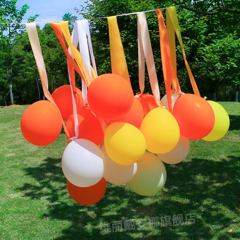 六一儿童节气球装饰背景小清新野餐彩气球装饰拍照背景墙生日幼儿园