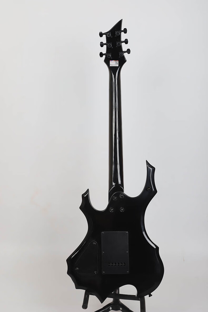 新手入门级金属摇滚异形火焰电吉他单双摇吉他初学者乐器套装定制款