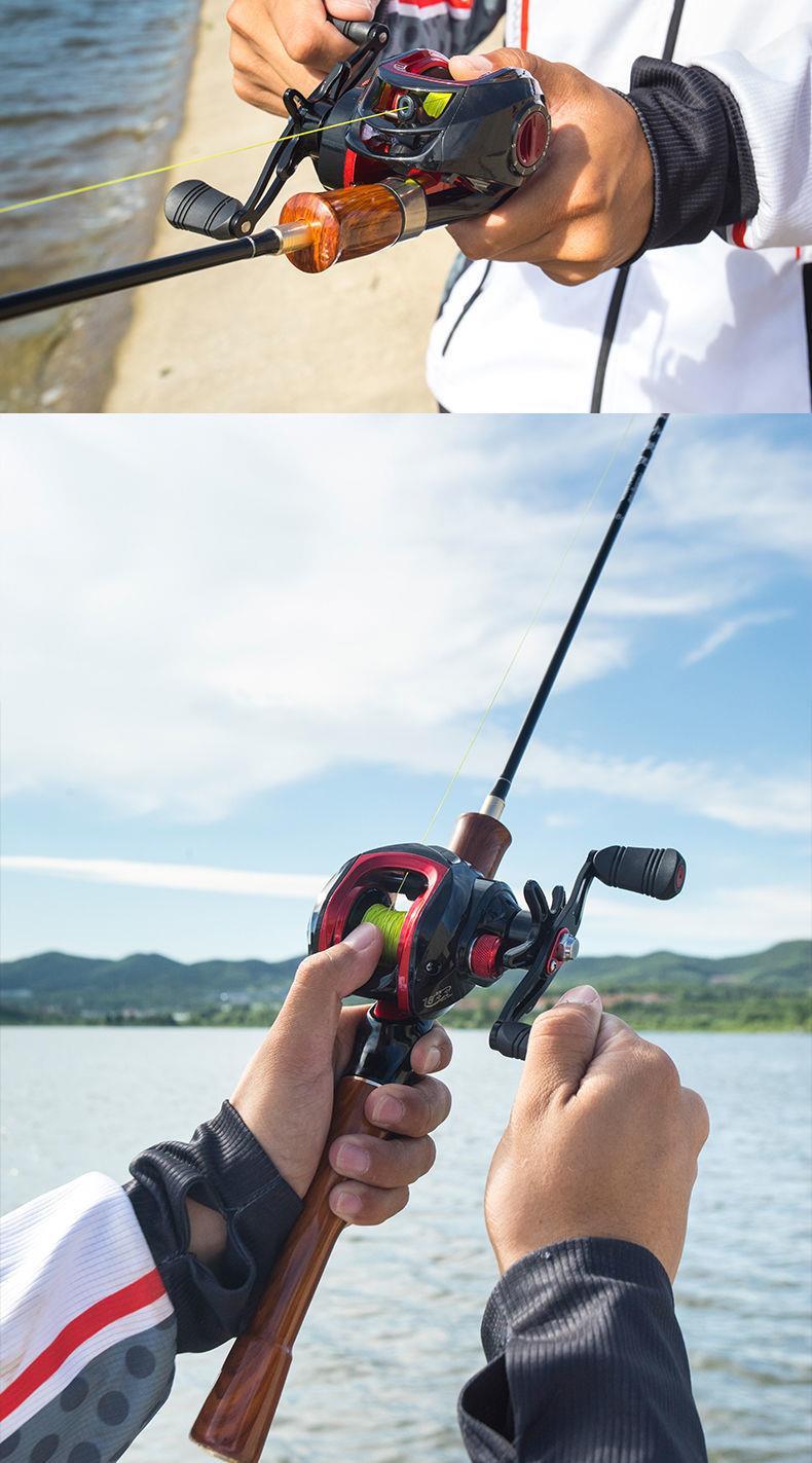 京选新品盛河小驹路亚竿碳素实心马口竿ul超软套装全套水滴轮微物翘嘴