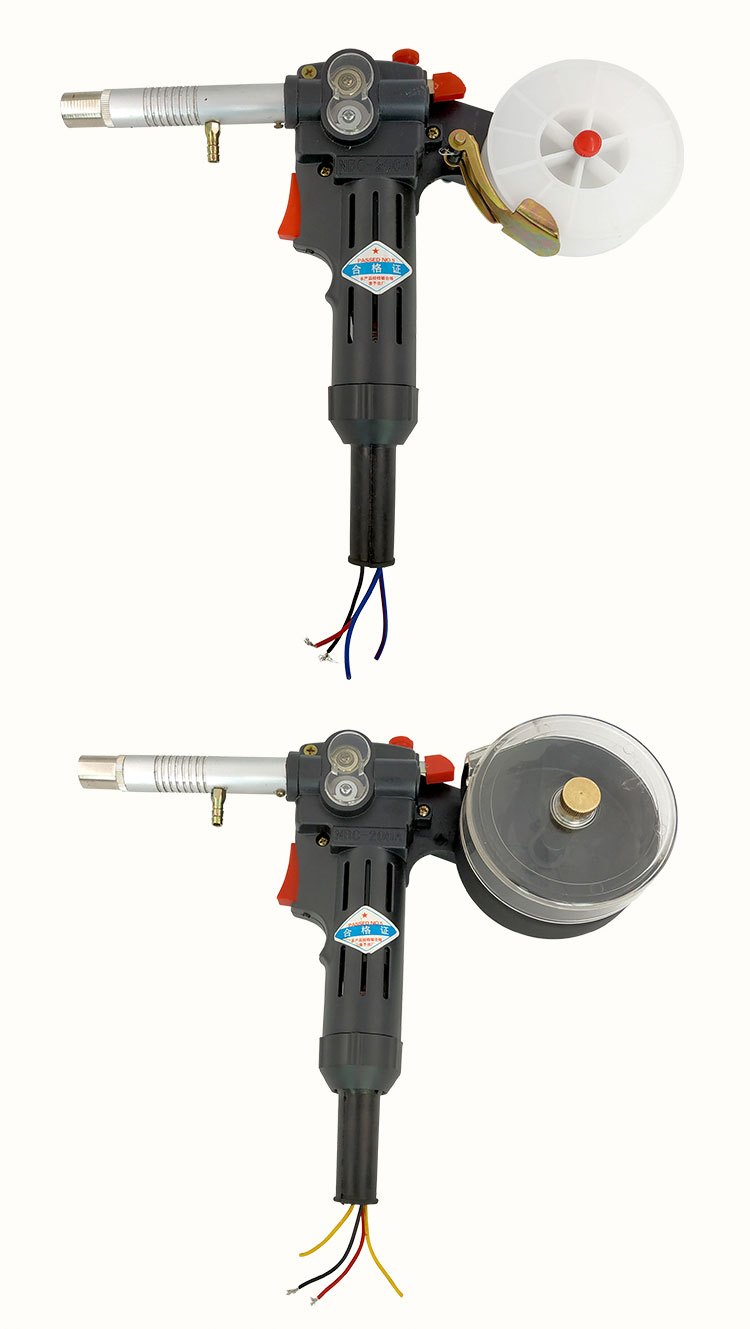 拉丝焊枪枪头总成nbc200a拉丝焊枪配件二保焊拉丝枪co2气保焊配件10米