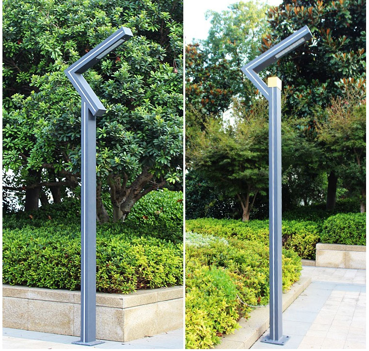 铝型材景观灯3米庭院方灯园林工程太阳能路灯别墅防水ledaa01款3米30