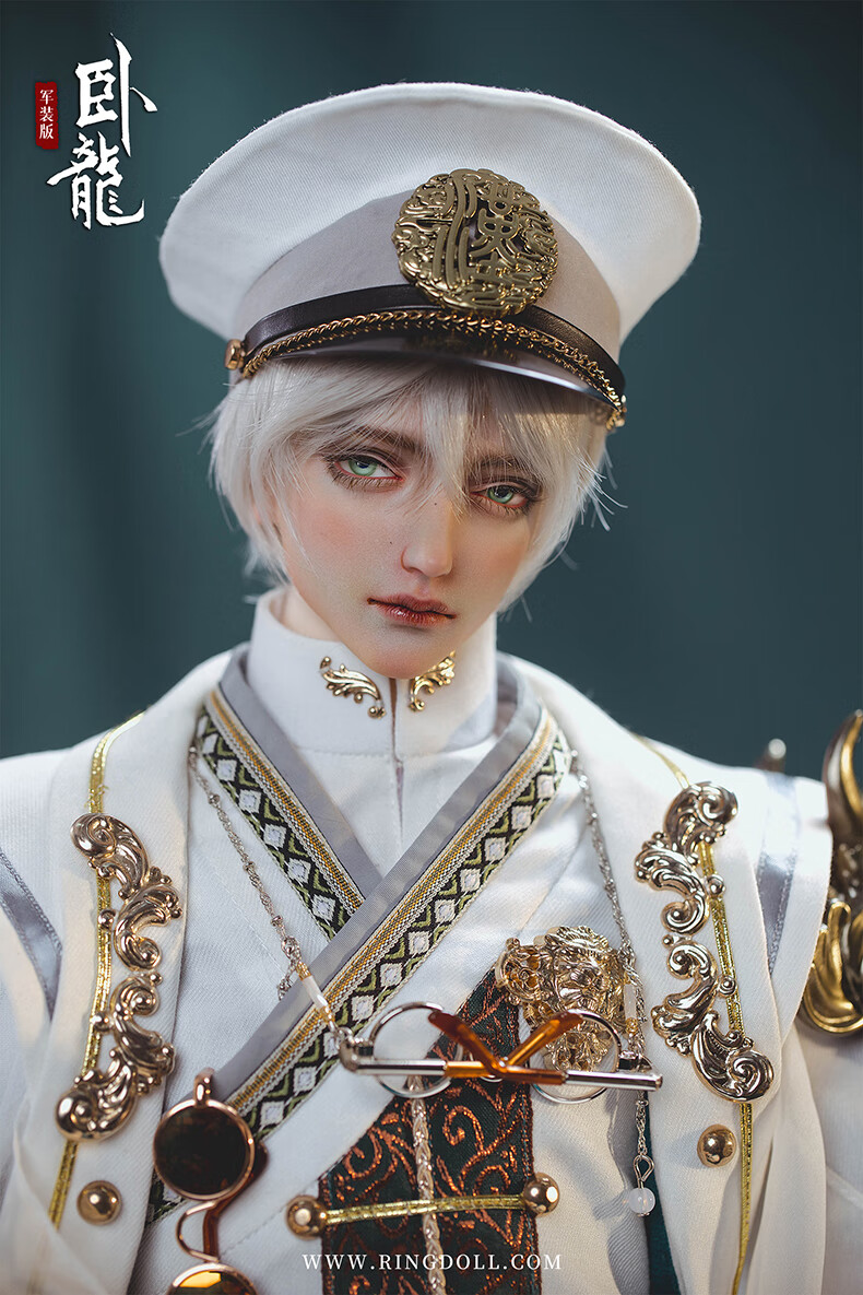 bjd男娃 现货 ringdoll戒之人形 卧龙军装诛魔令系列 限定bjd娃娃sd叔