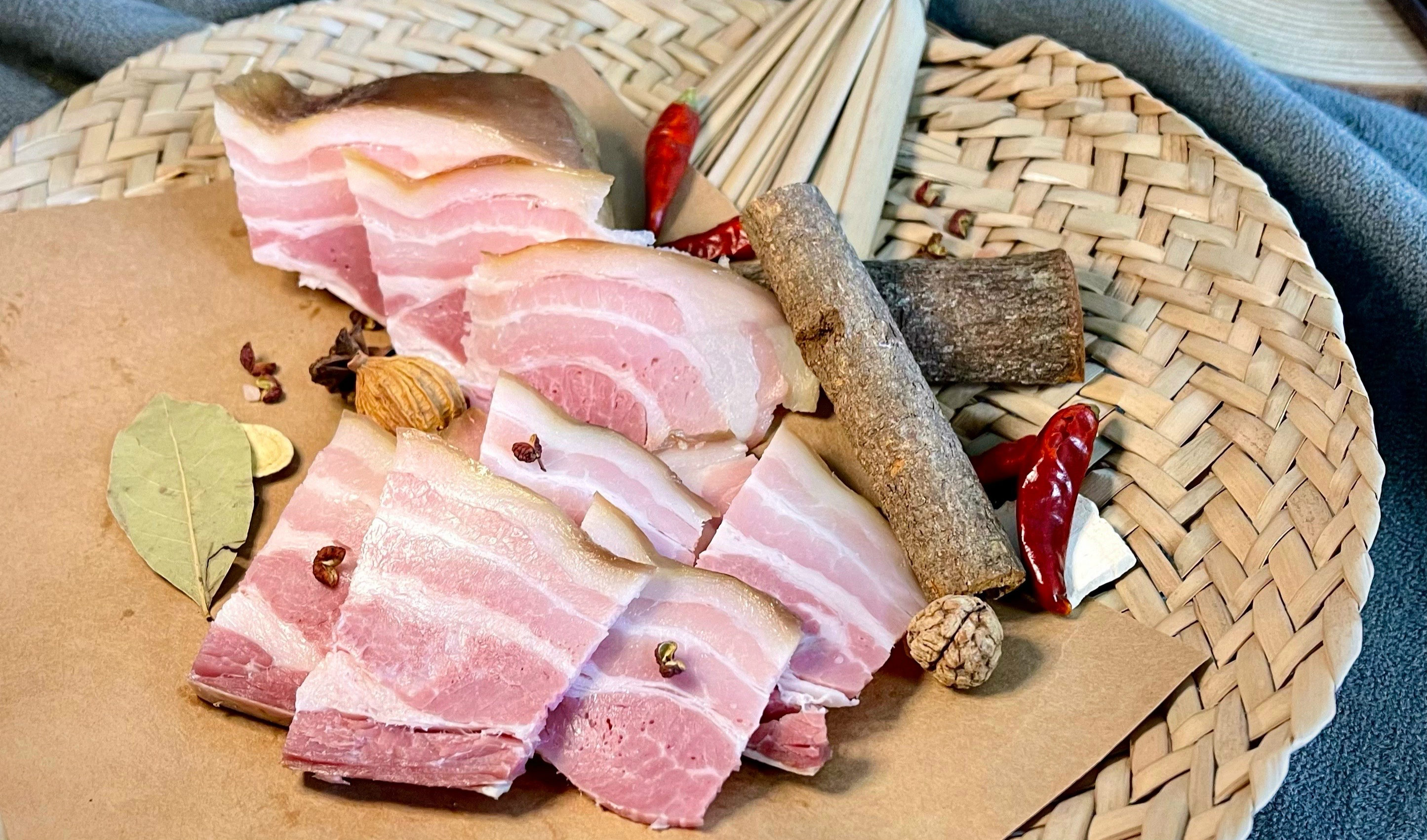 陇西腊肉 白家肉铺甘肃特产小吃白家腊肉甘肃腊肉腌制真空包装食品 肥