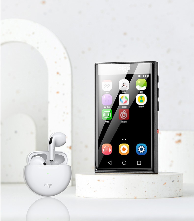 爱国者(aigo) m2pro可上网mp4触屏蓝牙mp3学生mp5音乐播放器mp6全面屏