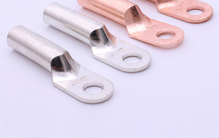 铜鼻子接线端子dt16/35/70平方铜鼻子纯紫铜接线端子堵油压线镀锡头