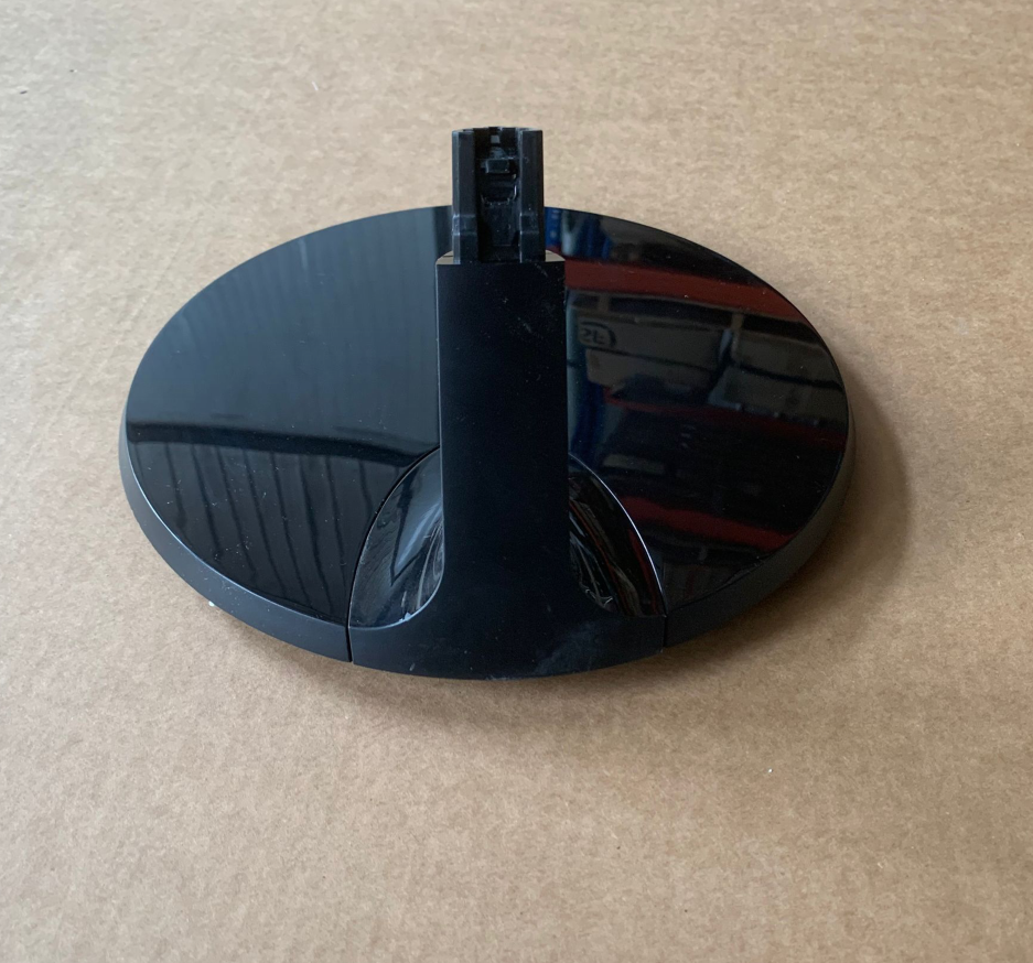 三星显示器s22f350fhc底座s24f350fhc底托s27f359fhc支架 白色【图片