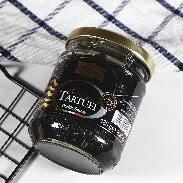 意大利黑松露味调味酱黑松露含量12%商用家用餐厅调味料 黑松露酱12%