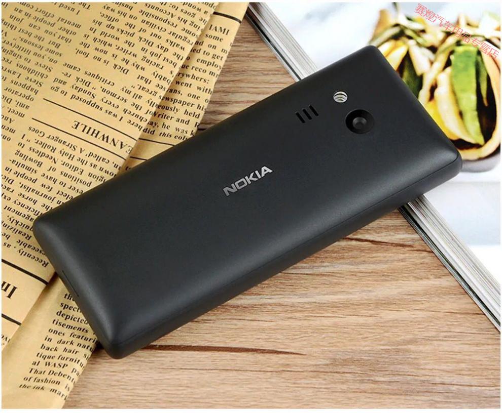 nokia/诺基亚216 ds 听歌自拍双摄像按键备用学生机mp3手机 黑色