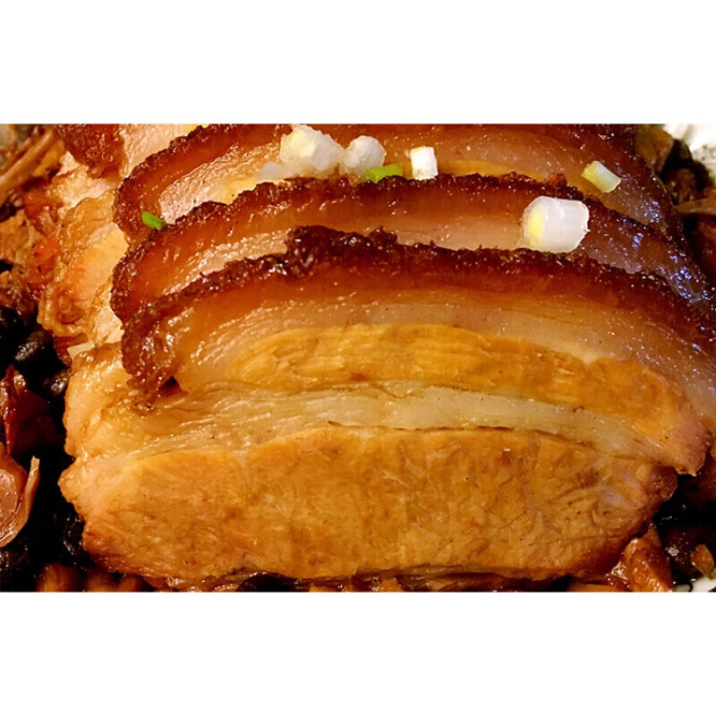 湖北荆州特产豆豉扣肉红烧肉蒸肉加热即食350g 食350g【图片 价格 品